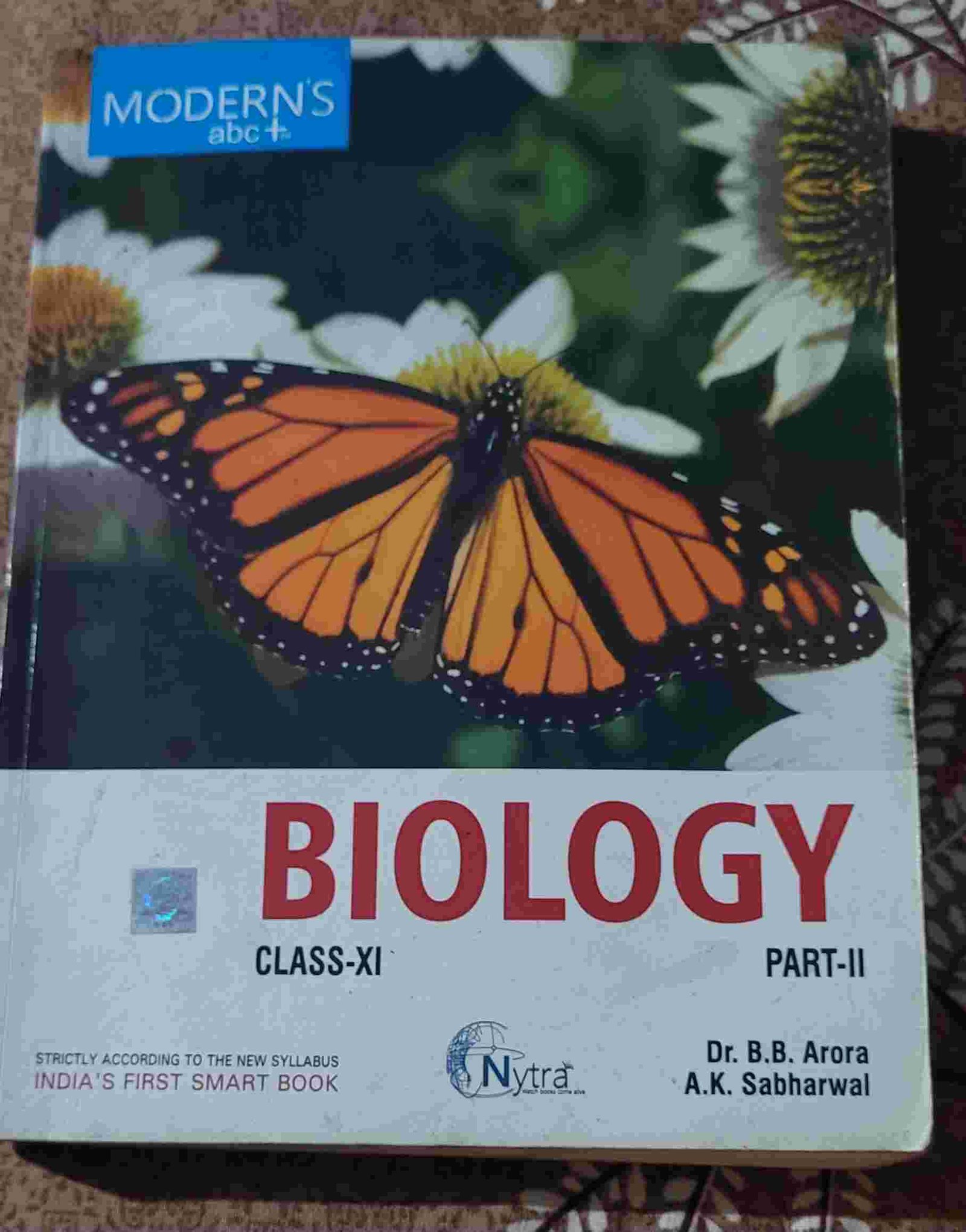Buy Second Hand Modern ABC  biology pert 2 class XI in Jammu - Bookaao
