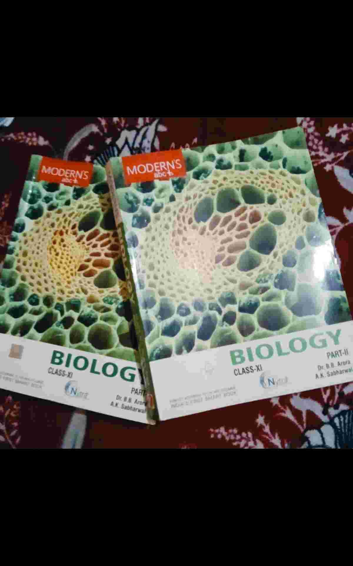 Modern's abc+ Biology Class 11 (2019-2020) 1&2 - Second Hand - Bookaao