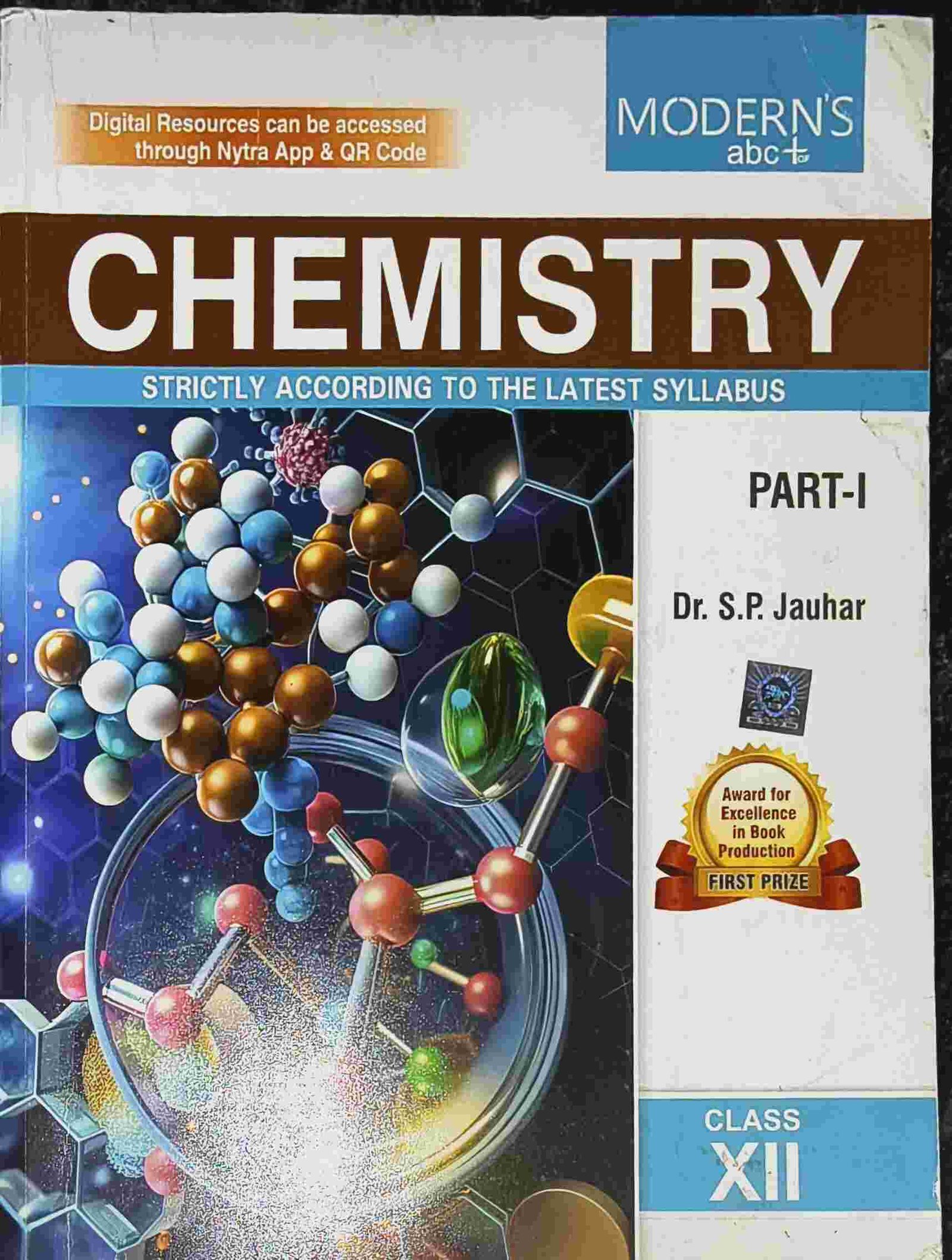 Buy Second Hand Modern's abc chemistry class 12 cbse part 1and 2 in Nagercoil - Bookaao