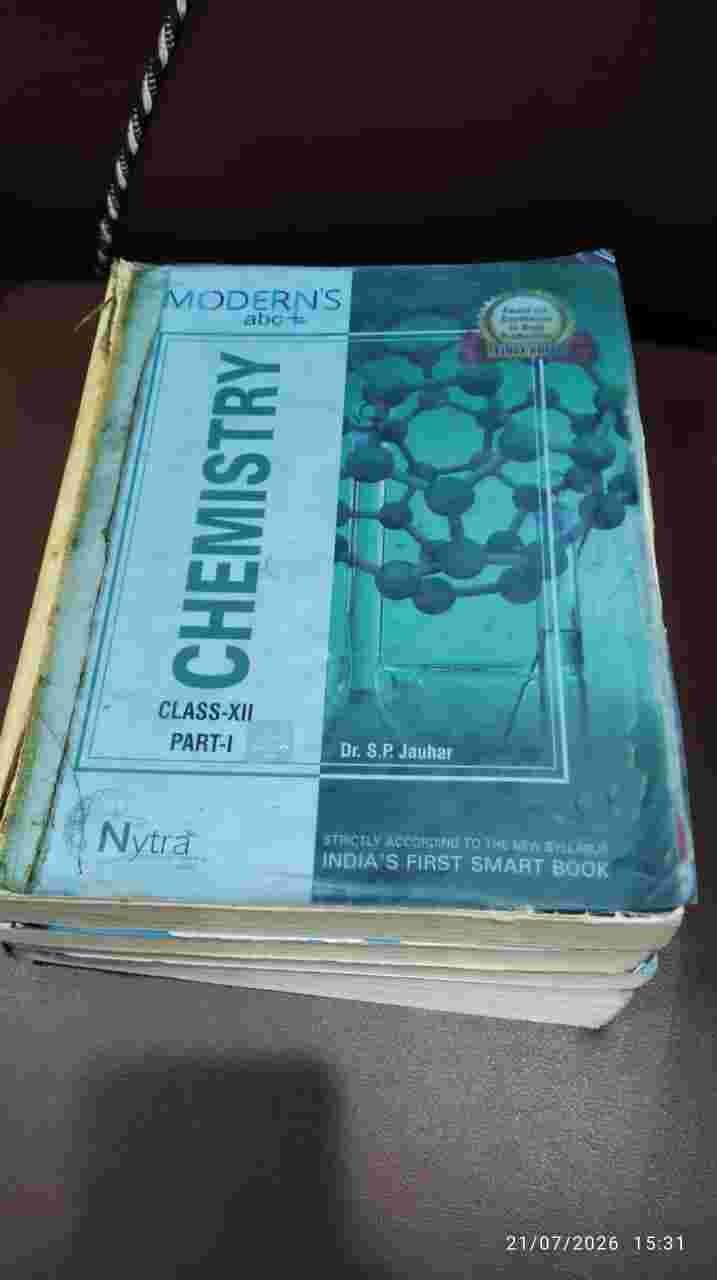 MODERN'S abc chemistry class 12th vol(1,2) - Second Hand - Bookaao