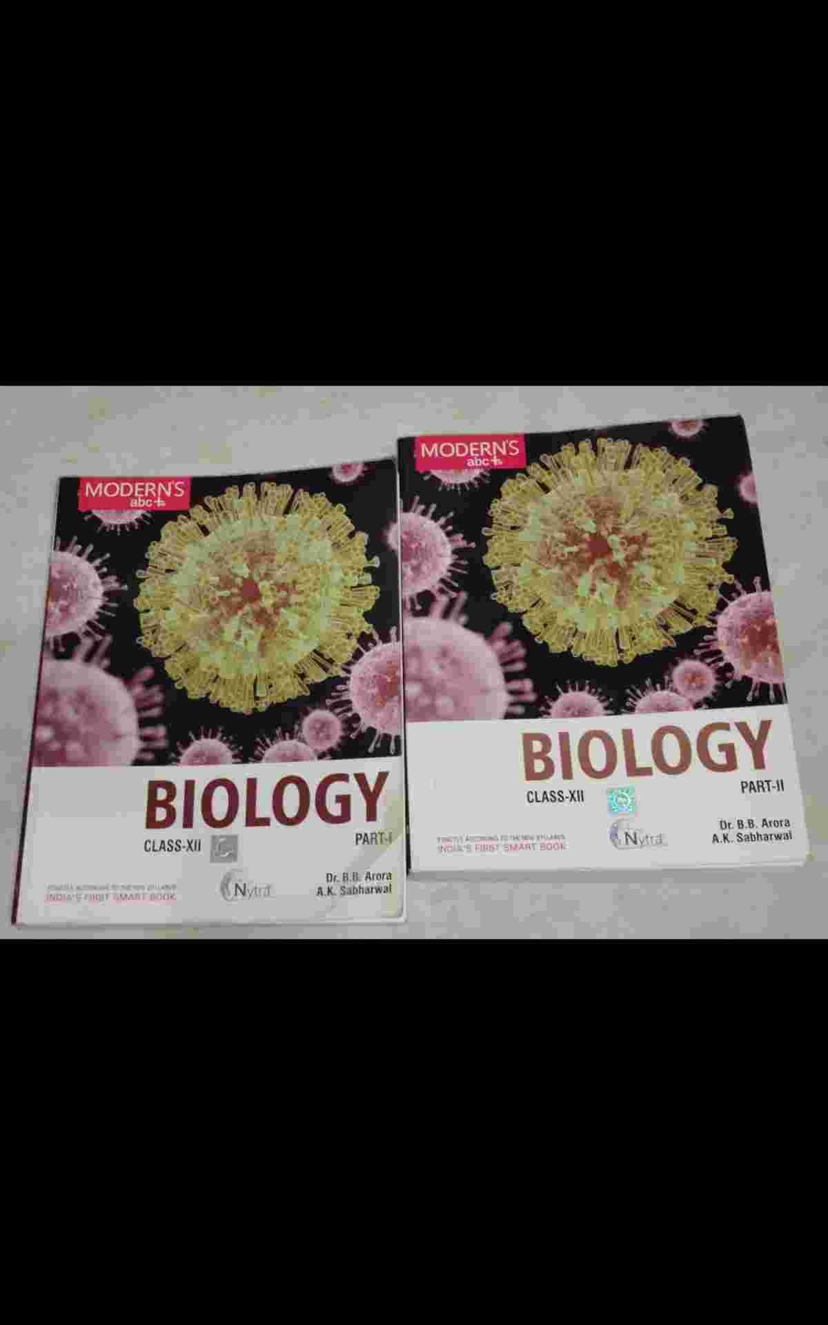 Modern's abc+class12 Biology ,2020-21(1&2) - Second Hand - Bookaao