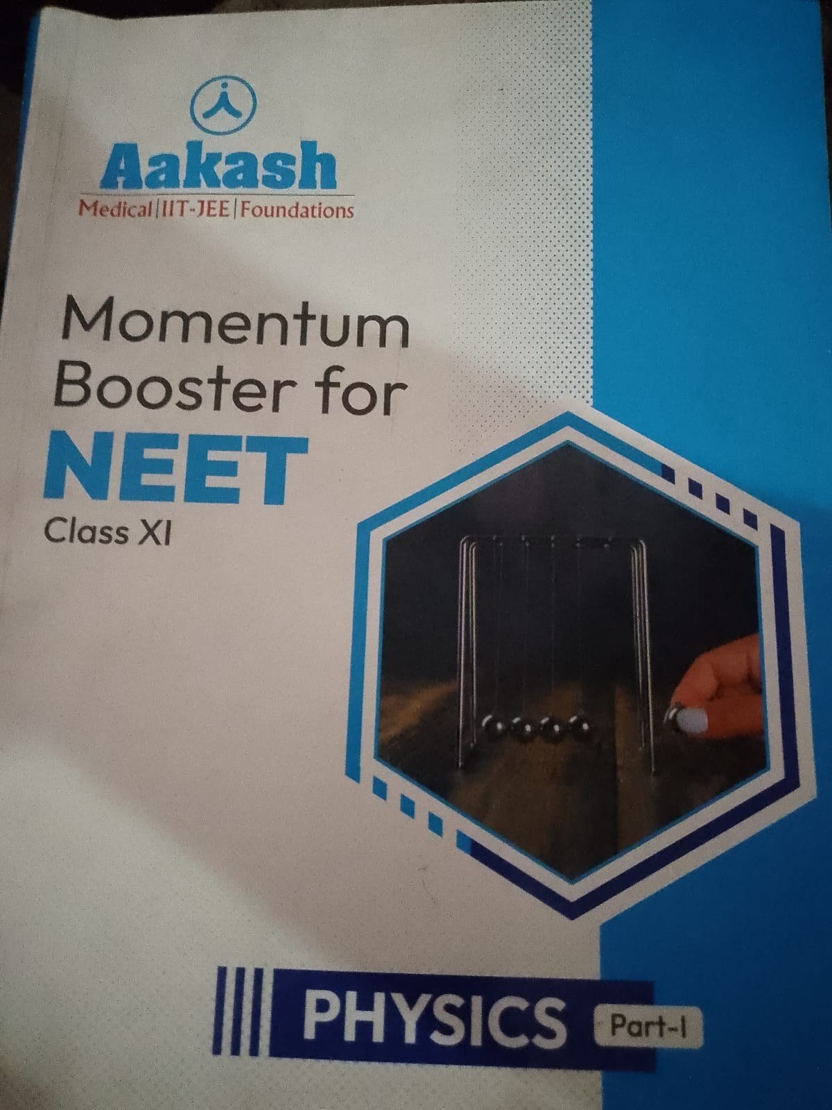 Buy Second Hand MOMENTUM BOOSTER FOR NEET OF AAKASH in mhow - Bookaao