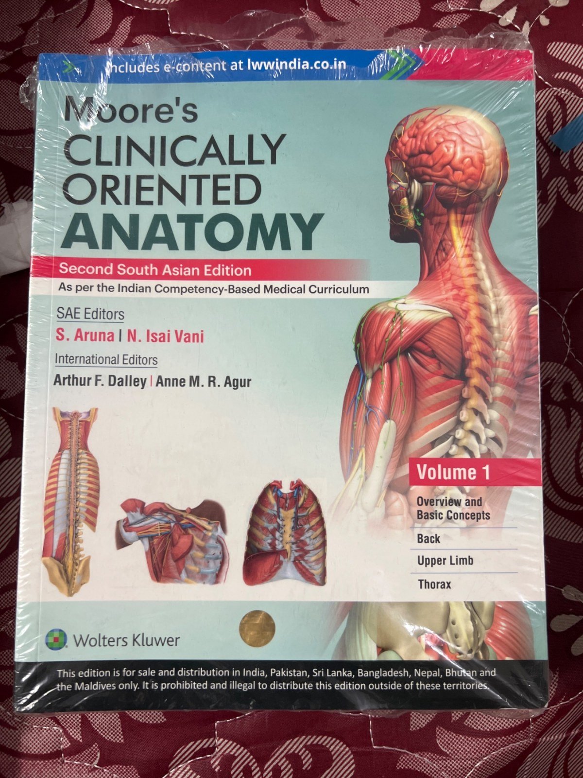 Buy New Moore’s Clinically Oriented Anatomy in New Delhi - Bookaao