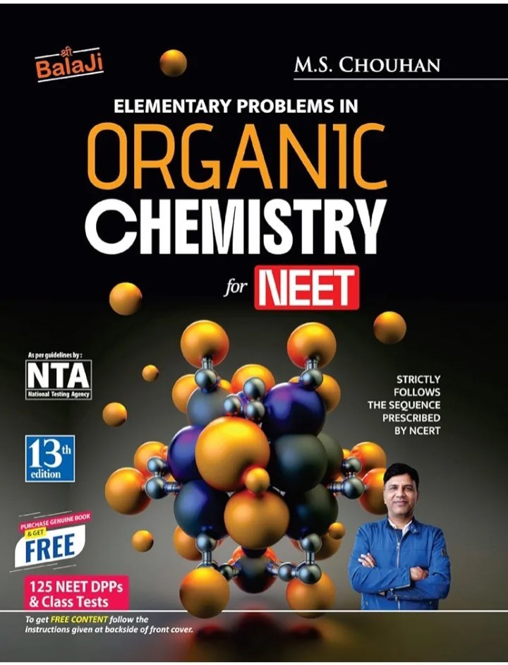 Ms Chauhan Neet organic chemistry - New Book - Bookaao
