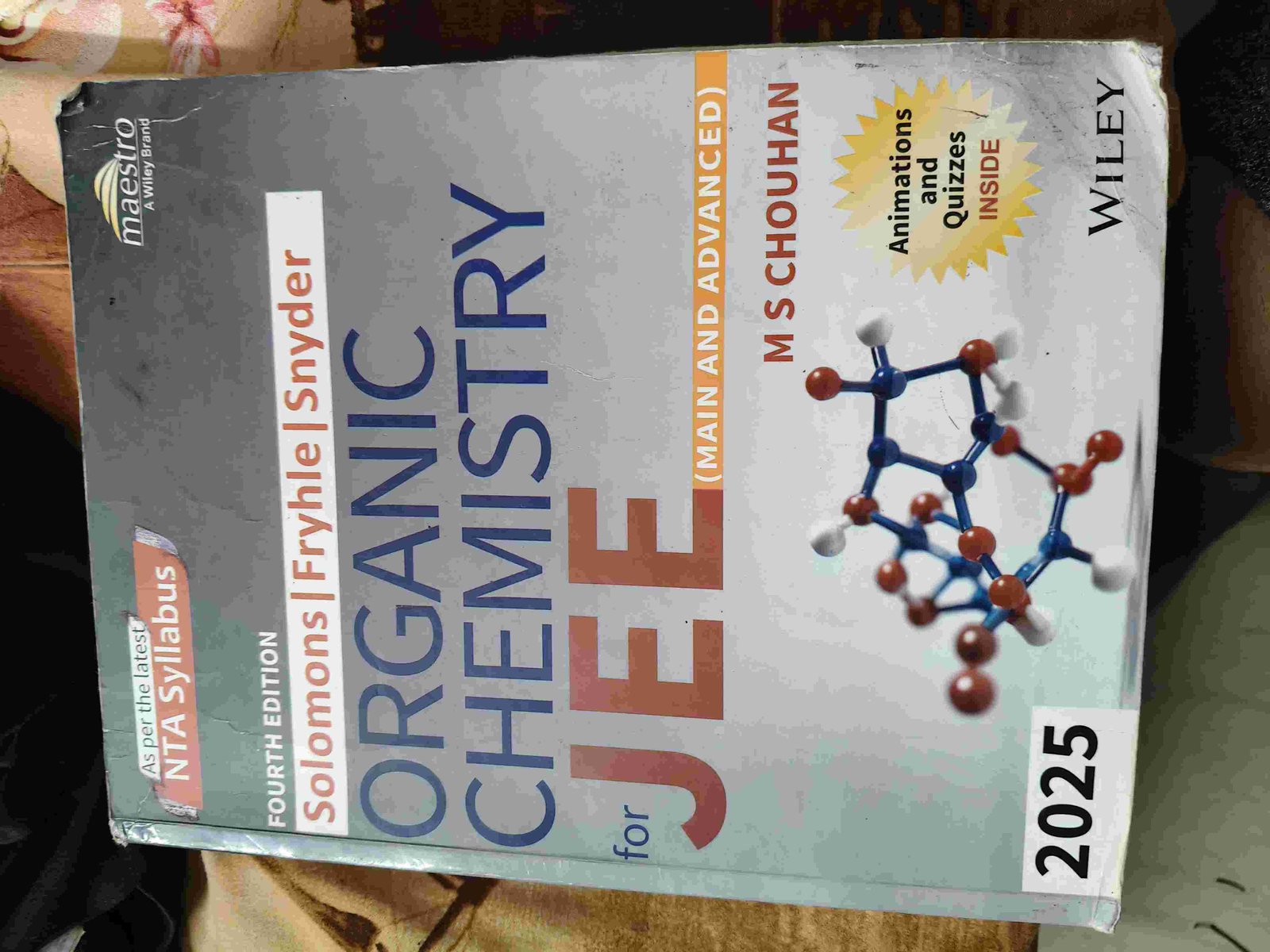 MS Chouhan Organic Chemistry for jee - Second Hand - Bookaao