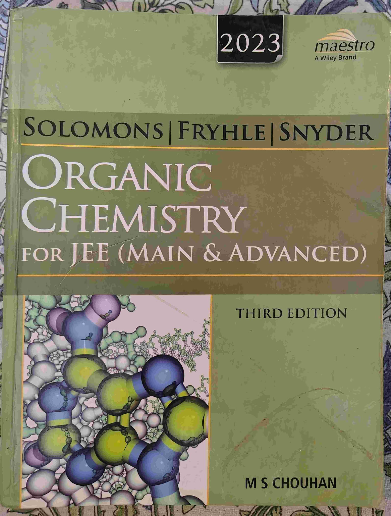 MS Chouhan Organic Chemistry (Solomon's) - Second Hand - Bookaao