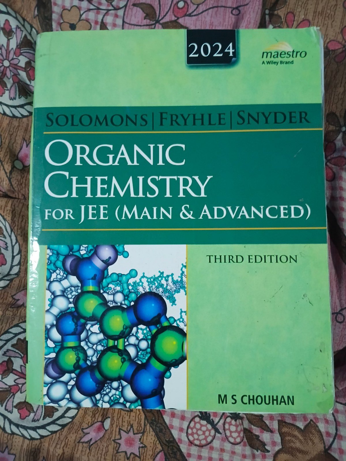 Ms chouhan ORGANIC CHEMISTRY ( solomons) - Second Hand - Bookaao