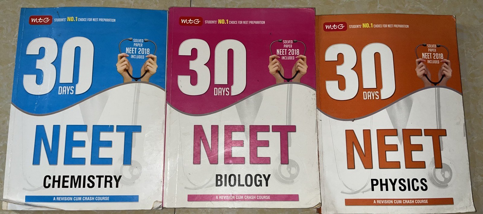 MTG 30 Days NEET BOOKS - Second Hand - Bookaao