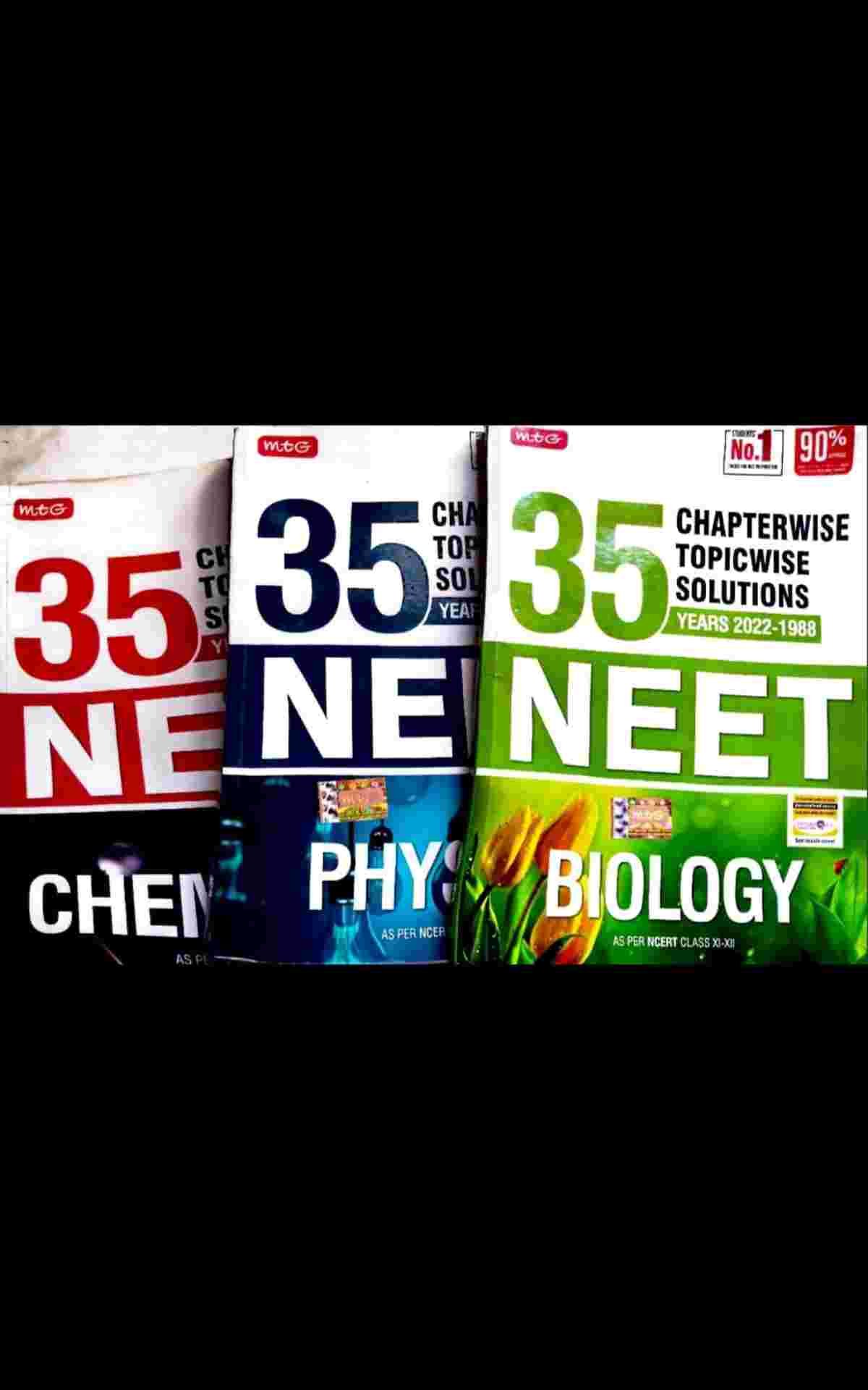 MTG 35 Years NEET Chapterwise Solution PCB-2022 - Second Hand - Bookaao