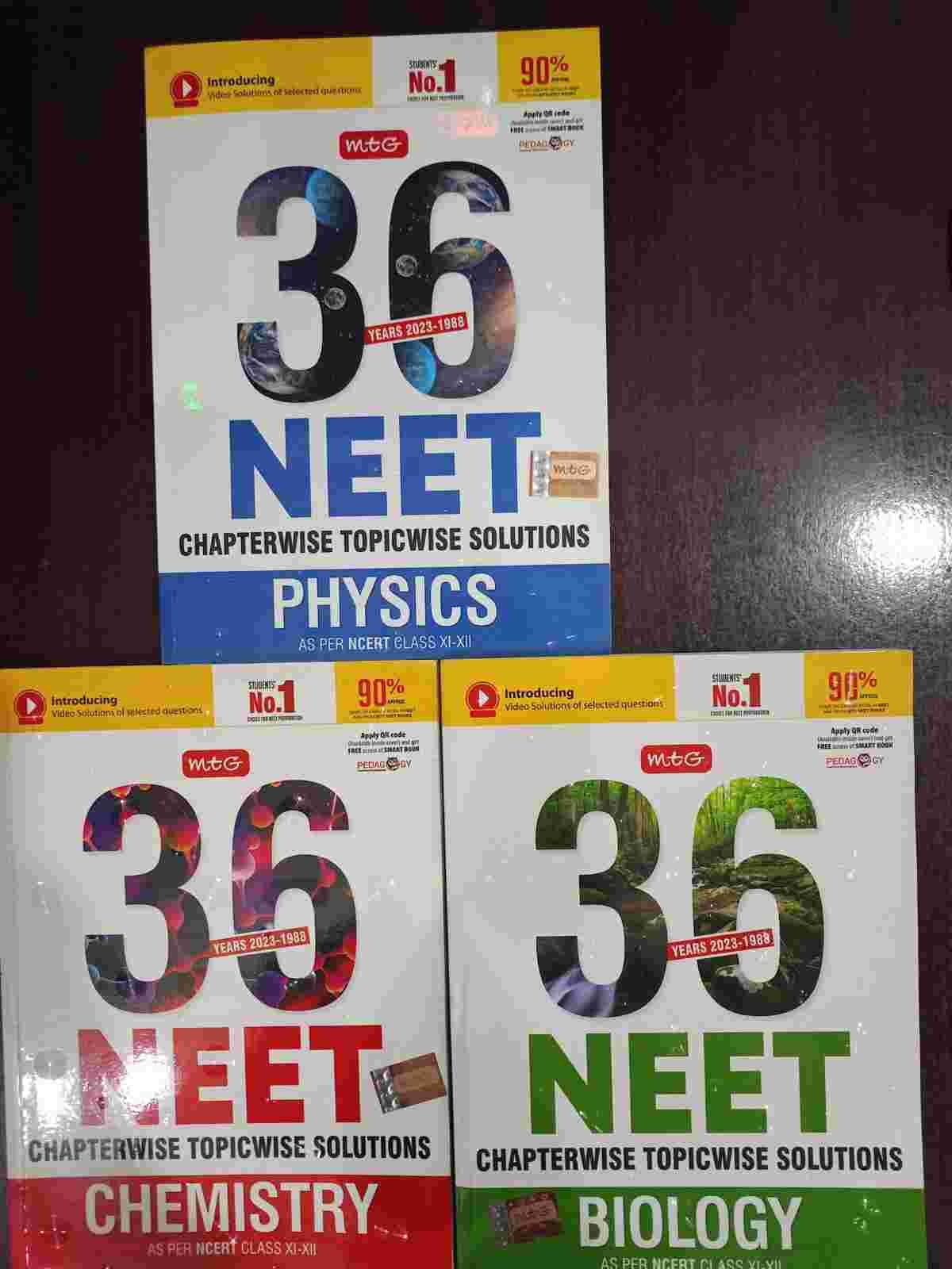 mtg 36 years pyq chapterwise+ topicwise with sol - New Book - Bookaao