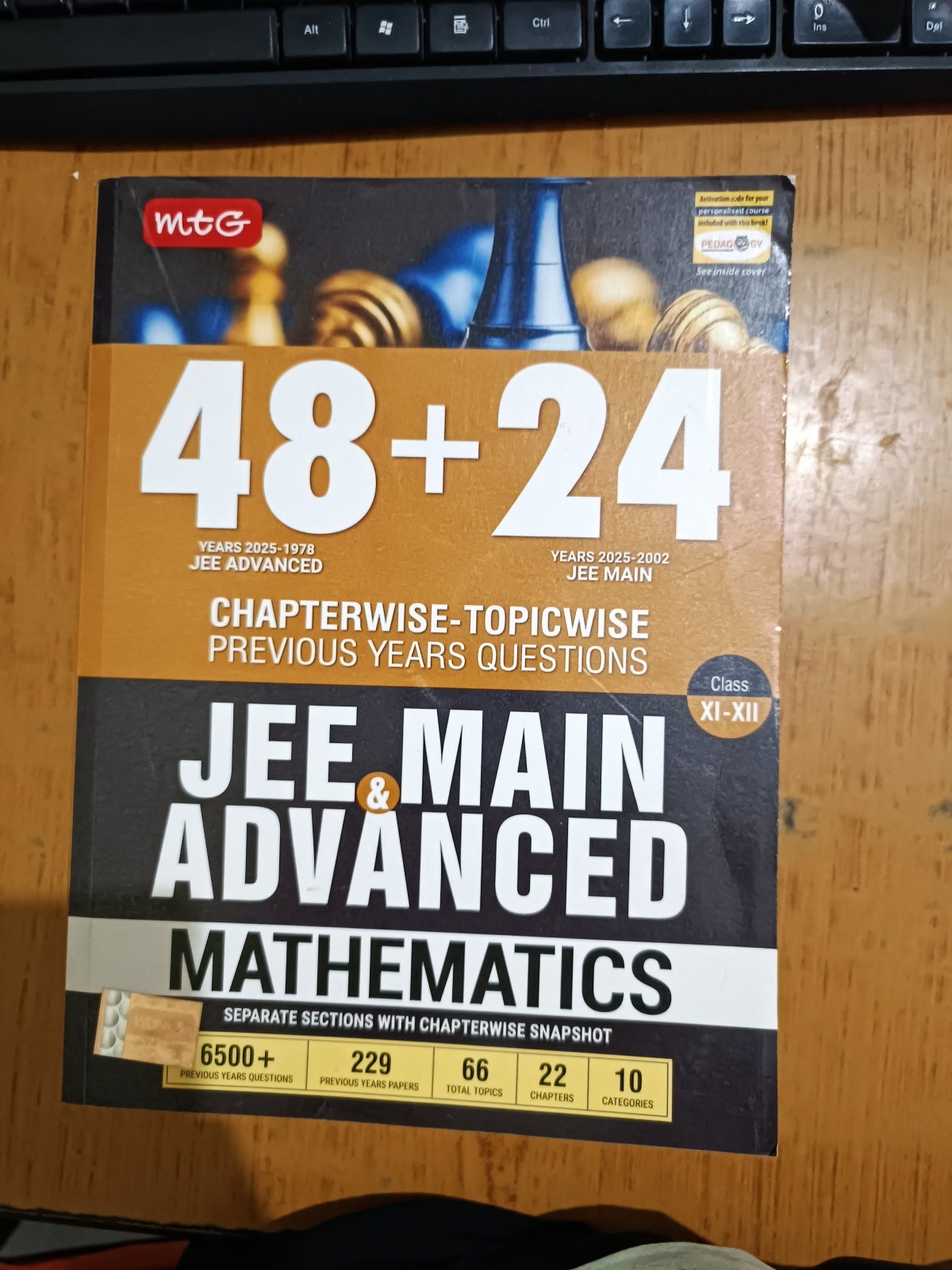 MTG 48+24 Years JEE Main & Advanced Mathematics - New Book - Bookaao