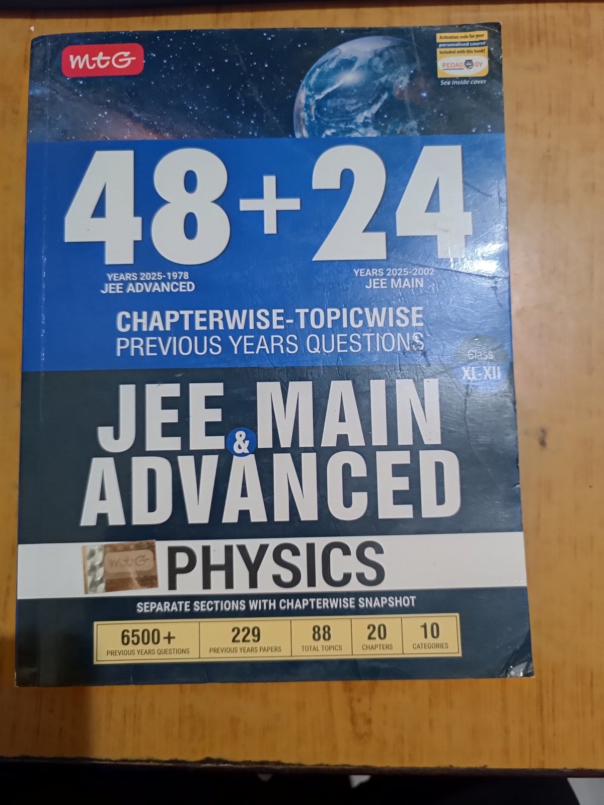 Buy Second Hand MTG 48+24 Years JEE Main & Advanced Physics in Rani - Bookaao