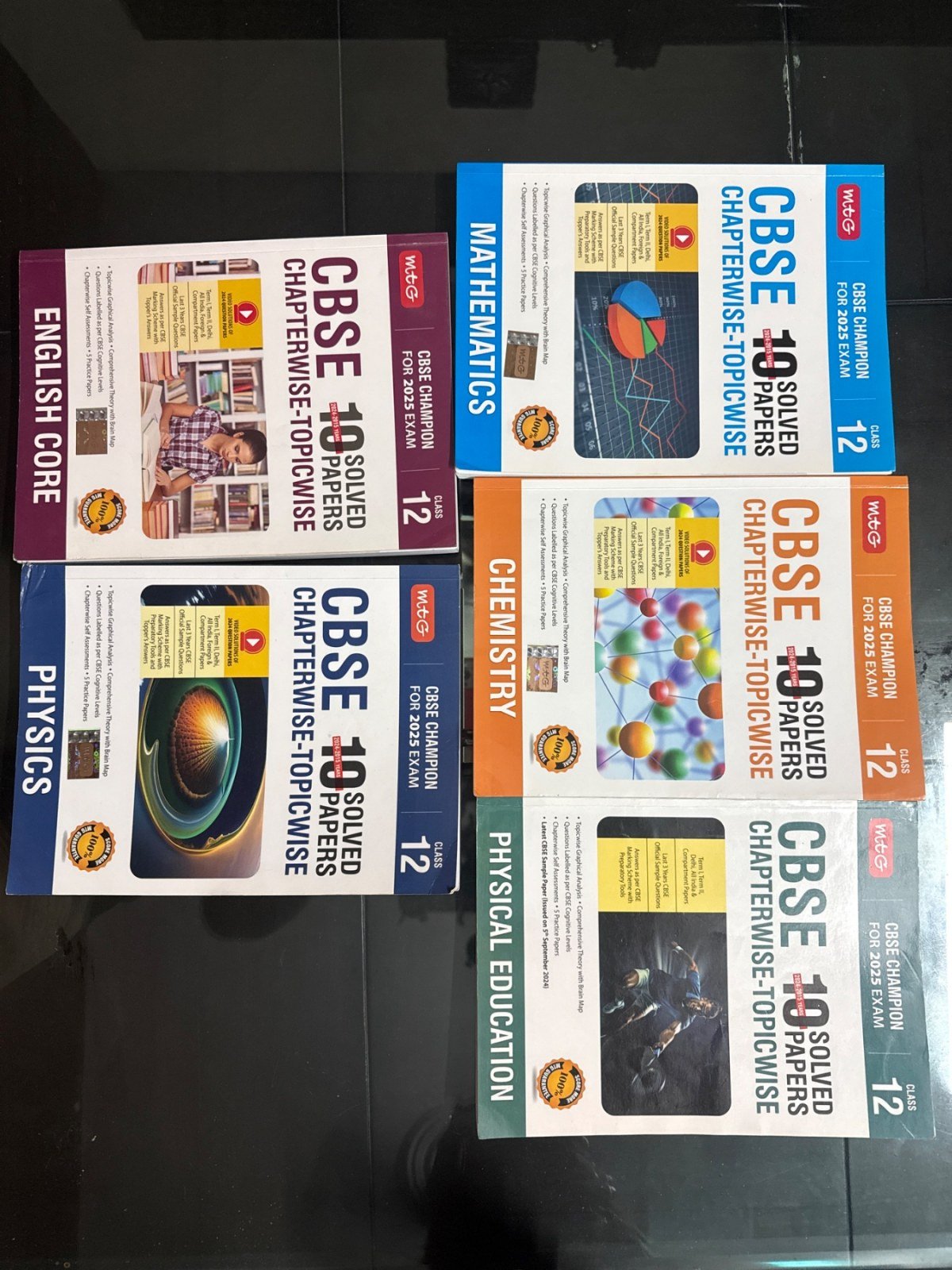 MTG CBSE class 12th 10 Year Solved papers - Second Hand Book in Hisar - Bookaao