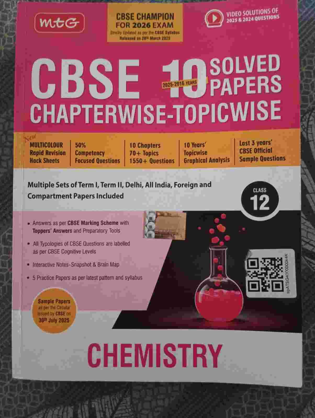 MTG Chemistry for boards 2026 - Second Hand - Bookaao