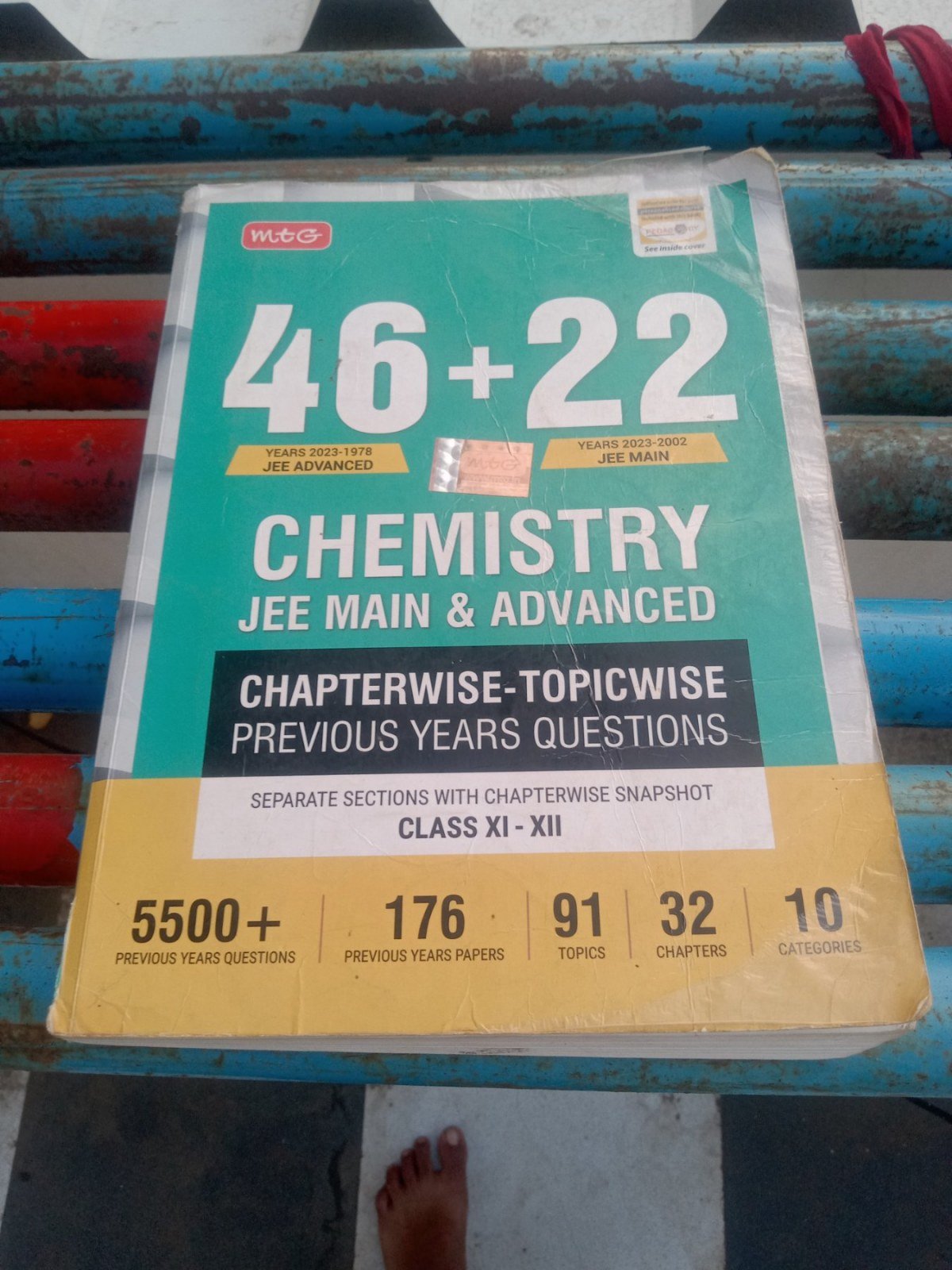 Mtg chemistry jee main and advance - Second Hand - Bookaao