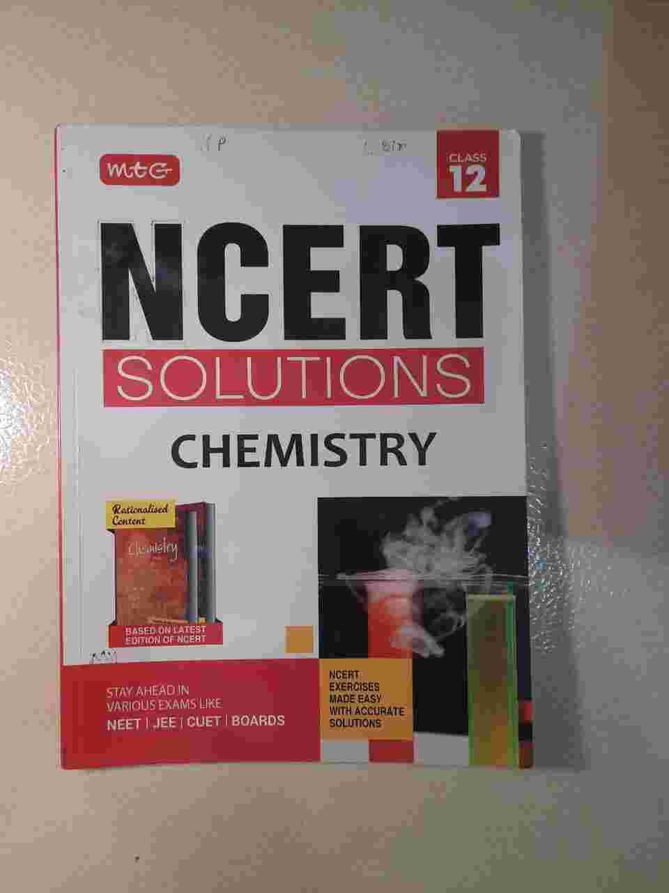 MTG Class 12 chemistry NCERT Solutions - Second Hand - Bookaao