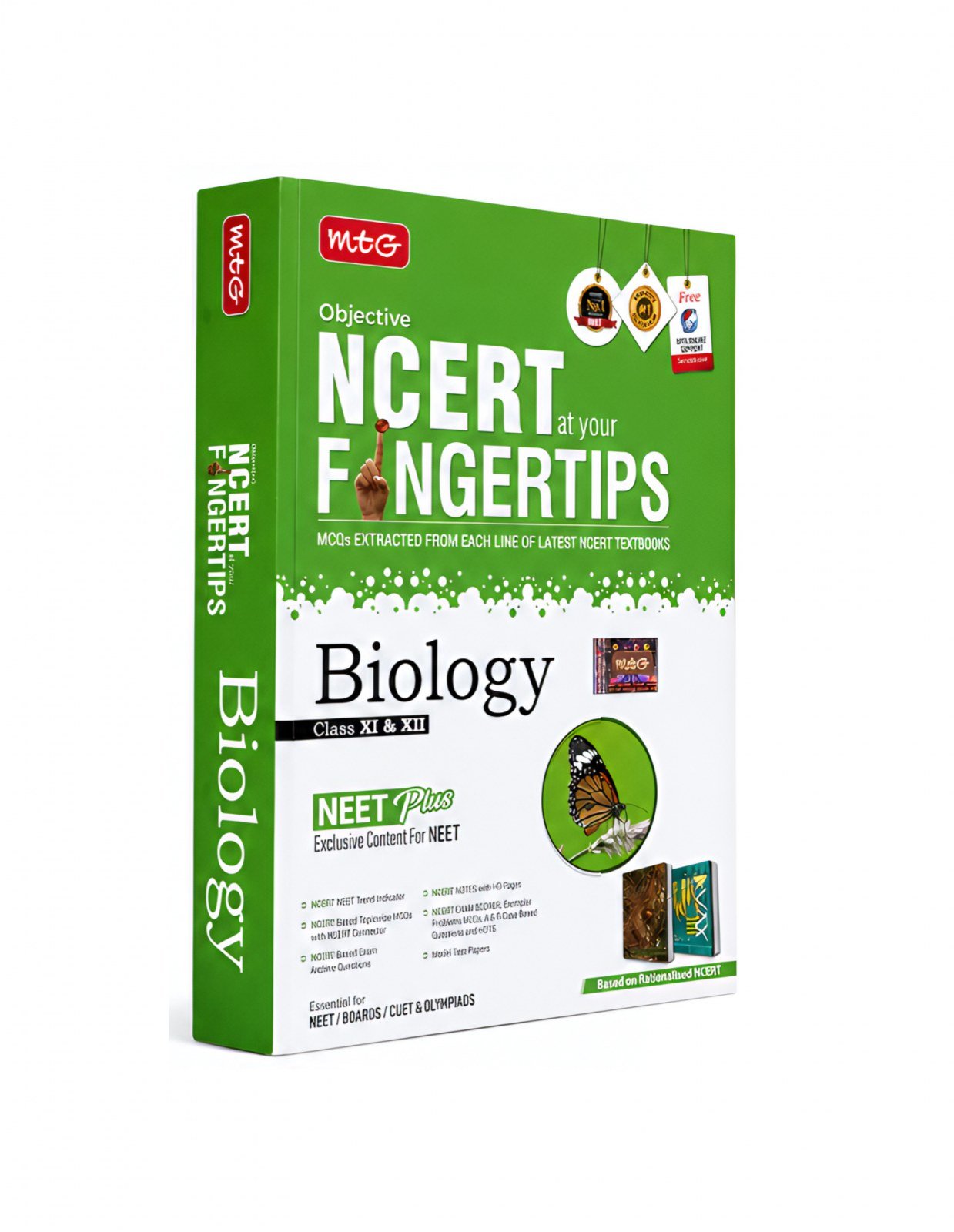 MTG fingertips BIOLOGY NEET - New Book - Bookaao