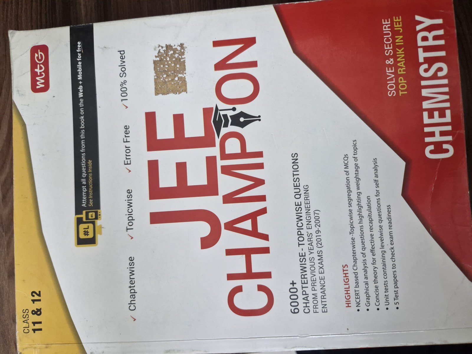 Mtg jee champion - Second Hand - Bookaao