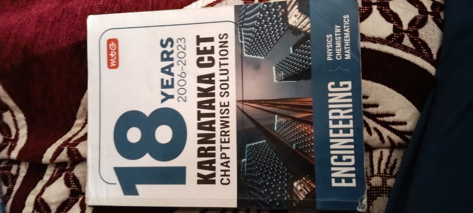MTG Karnataka CET 18 Years Chapterwise Solutions - Second Hand - Bookaao