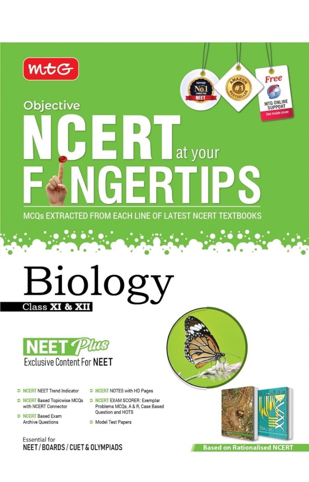 Mtg NCERT at your fingertips biology - New Book - Bookaao