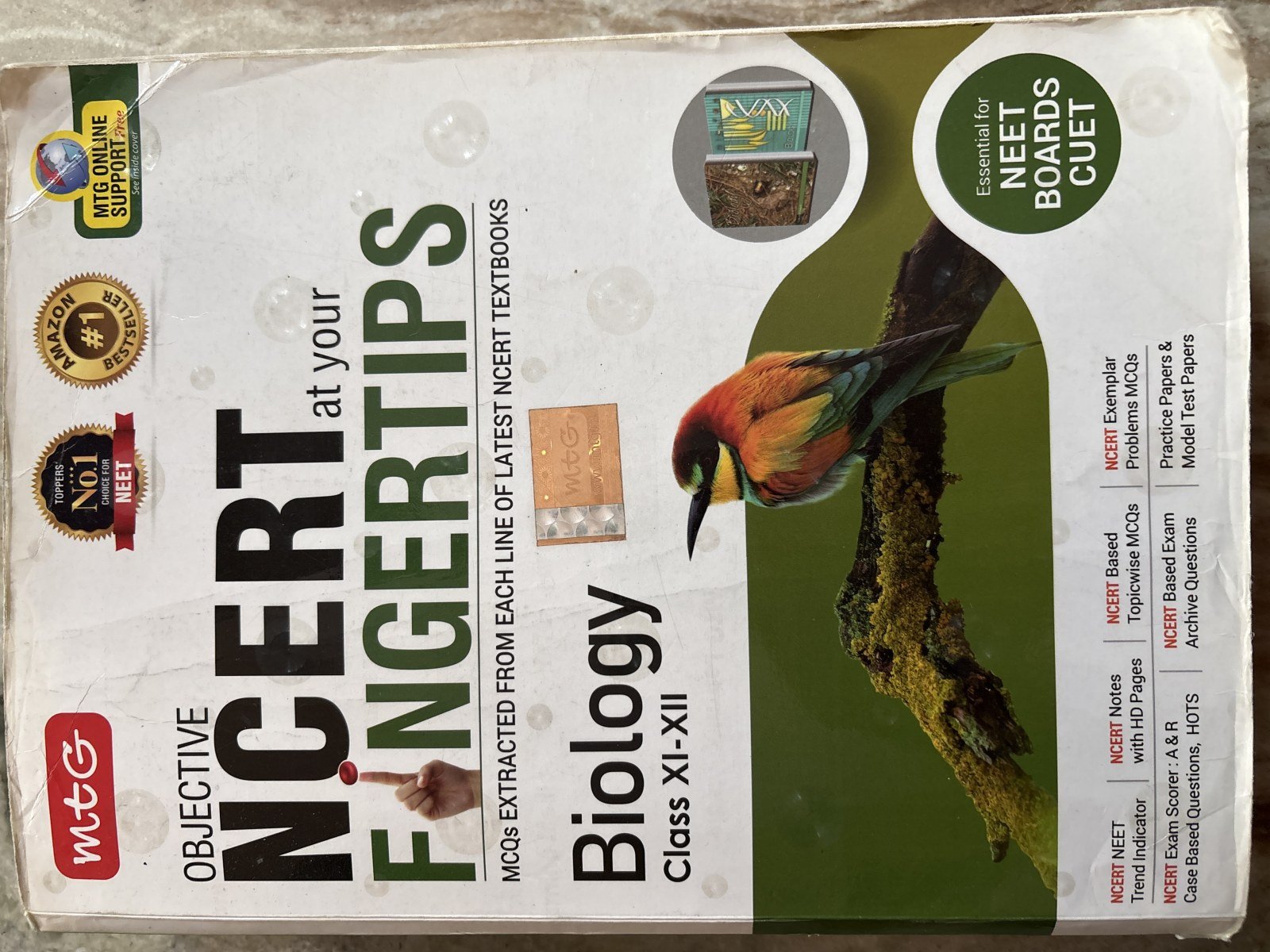 MTG NCERT Fingertips BIOLOGY - Second Hand - Bookaao