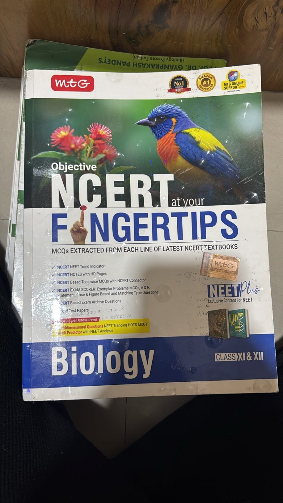MTG NCERT fingertips biology - New Book - Bookaao