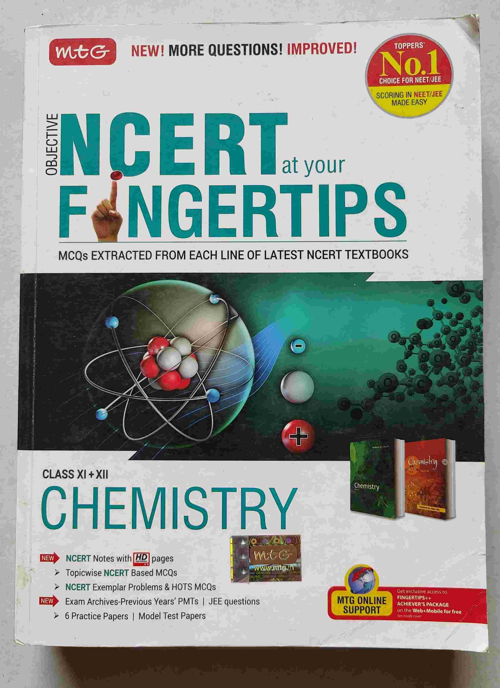 MTG NCERT FINGERTIPS CHEMISTRY - Second Hand - Bookaao