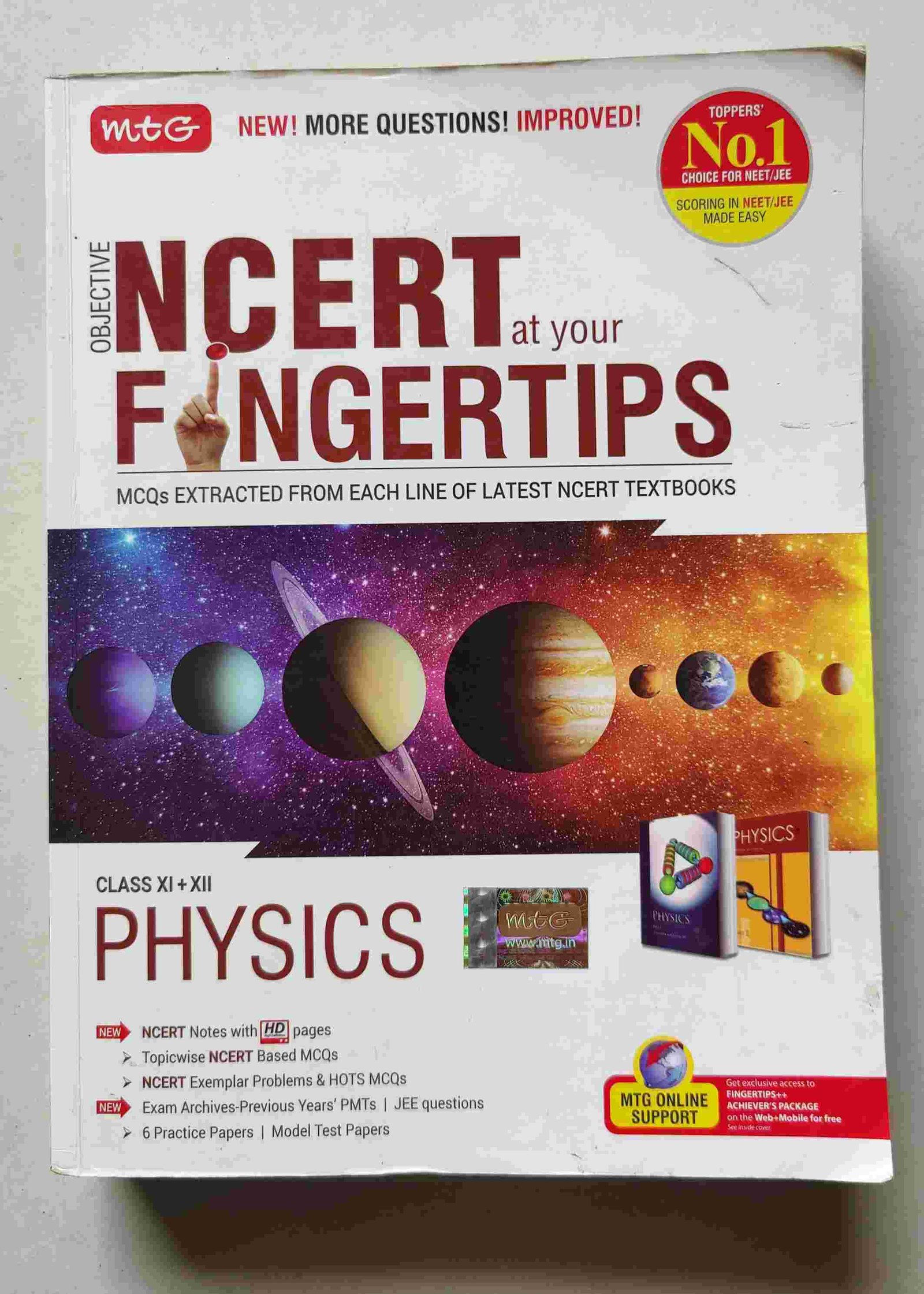 MTG NCERT FINGERTIPS PHYSICS - Second Hand - Bookaao