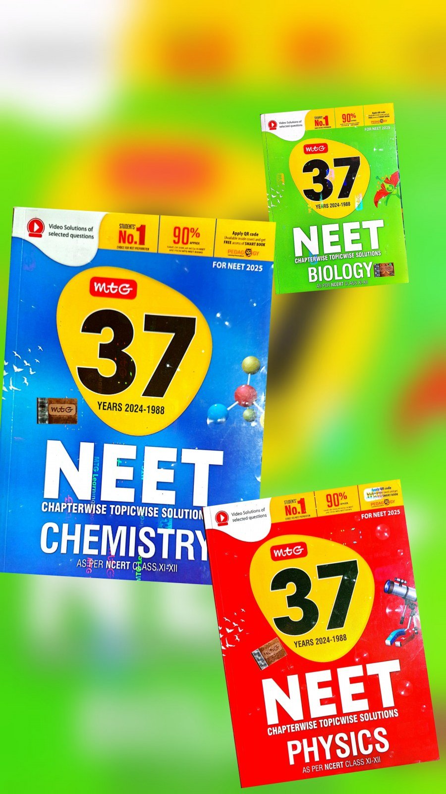 MTG NEET 37 YR PYQ - Second Hand - Bookaao