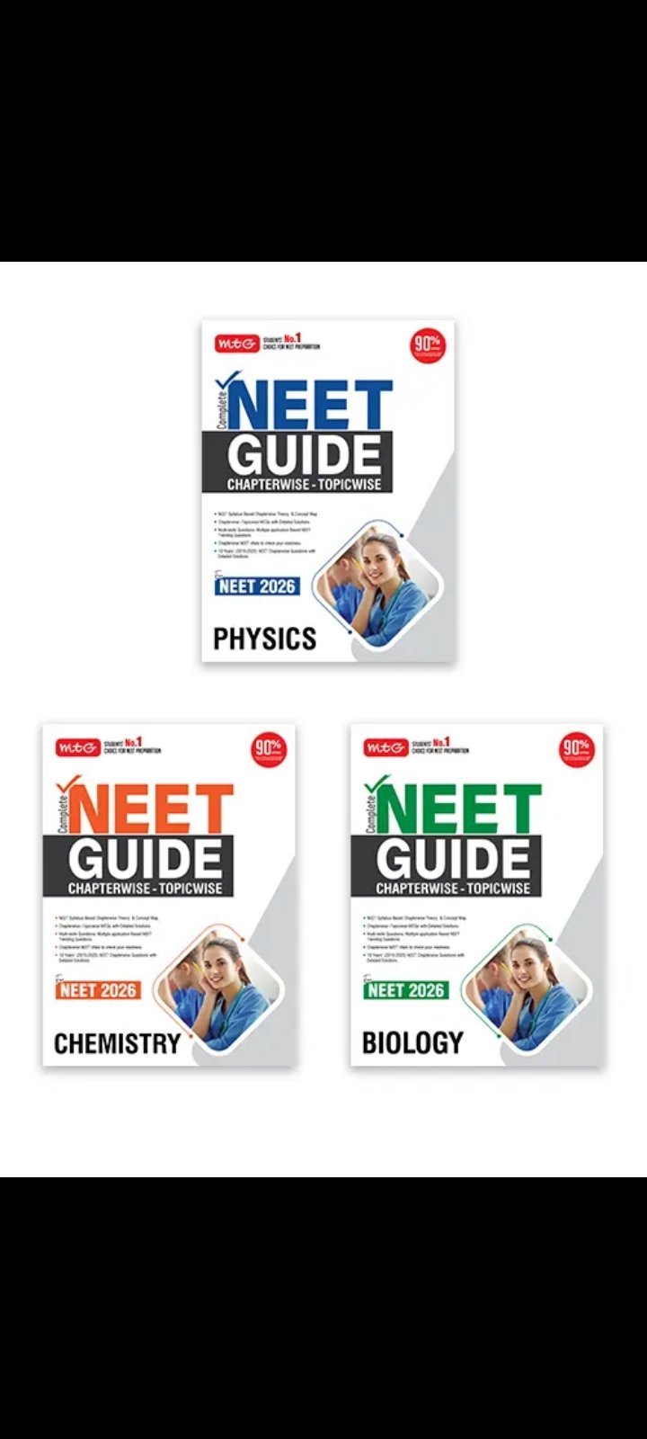 MTG NEET GUIDE (PHYSICS CHEMISTRY AND BIOLOGY) - New Book - Bookaao