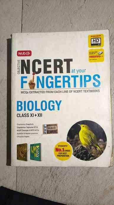 MTG OBJECTIVE NCERT AT YOUR FINGERTIPS BIOLOGY - Second Hand - Bookaao
