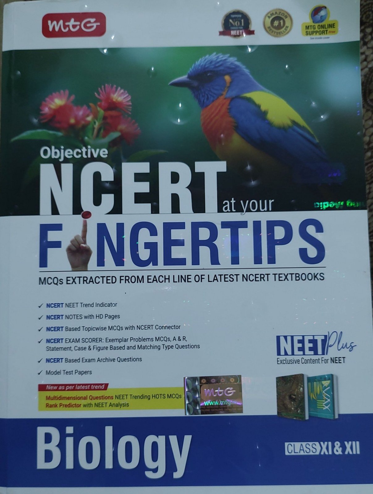 MTG Objective NCERT Biology - New Book - Bookaao