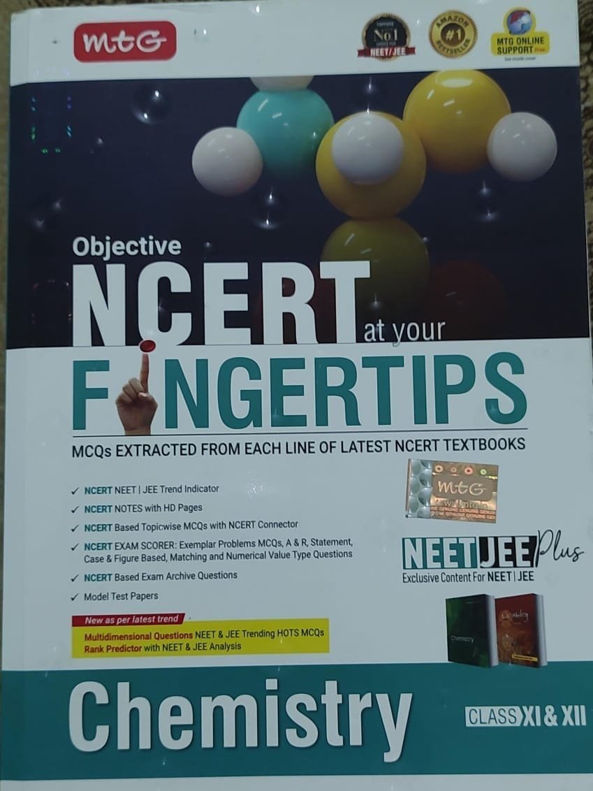 MTG Objective NCERT Chemistry - New Book - Bookaao