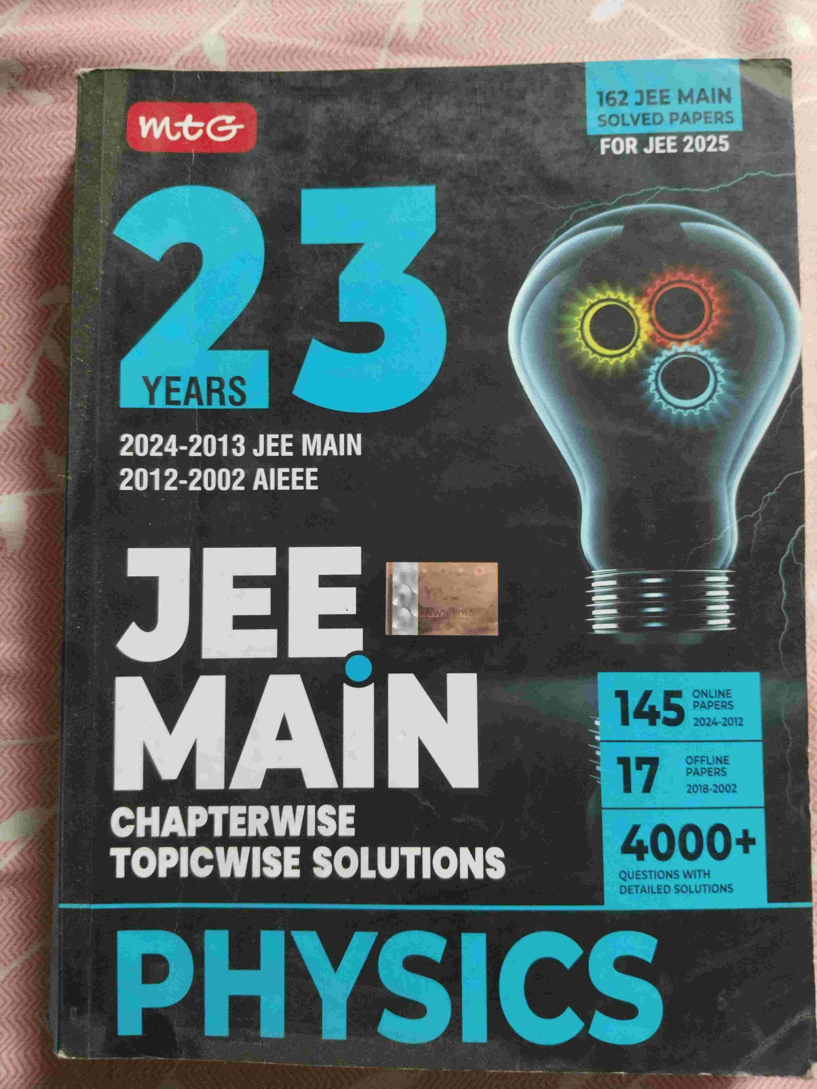 Buy New Mtg Physics Jee mains 2024 Pyqs book in Delhi - Bookaao