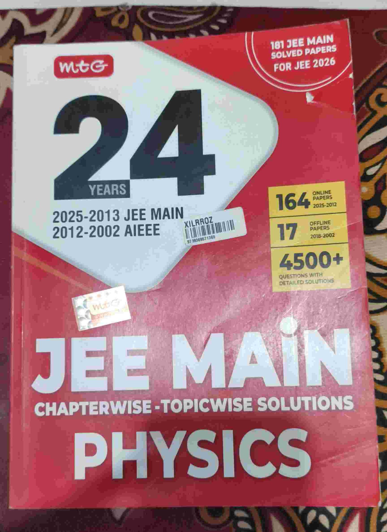 MTG PHYSICS question bank - Second Hand - Bookaao