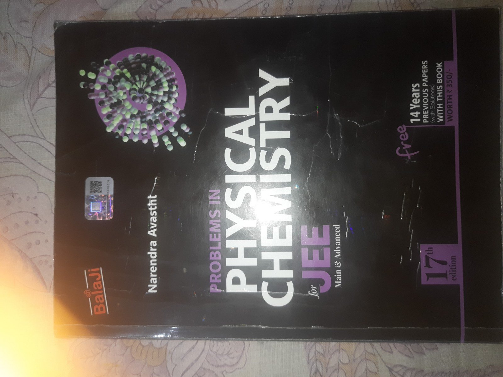 Buy Second Hand N.AVASTHI BOOK 2ND HAND JEE MAINS AND ADVANCED in Subhash Nagar Narnaul 123001 near Mirpur - Bookaao