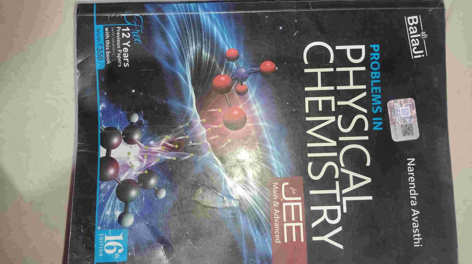 N AWASTHI FOR PHYSICAL CHEMISTRY FOR JEE ADVANCED - Second Hand - Bookaao