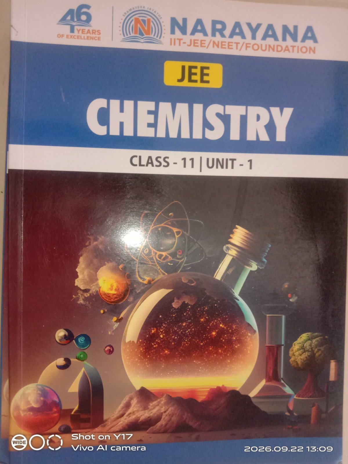 Narayana class 11th Jee chemistry module - Second Hand - Bookaao