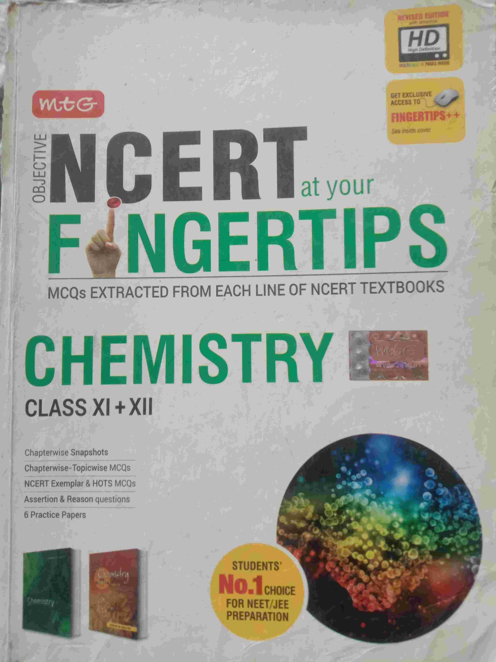 Ncert at yours Fingertips(Chemistry)class 11 +12th - Second Hand - Bookaao
