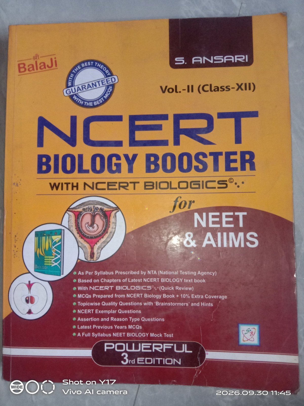 Buy Second Hand NCERT biology booster class 12th in Pune -411017 - Bookaao