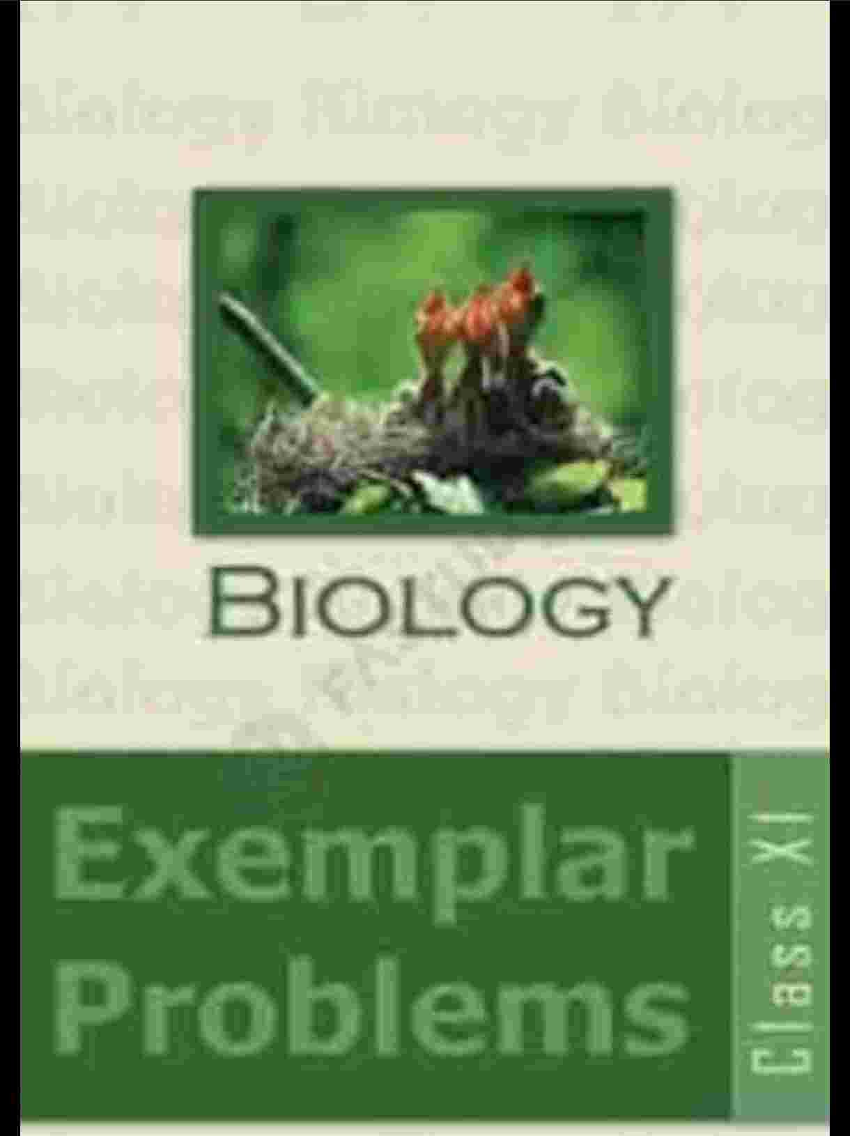 NCERT EXAMPLER OF BIOLOGY CLASS 11 - New Book - Bookaao