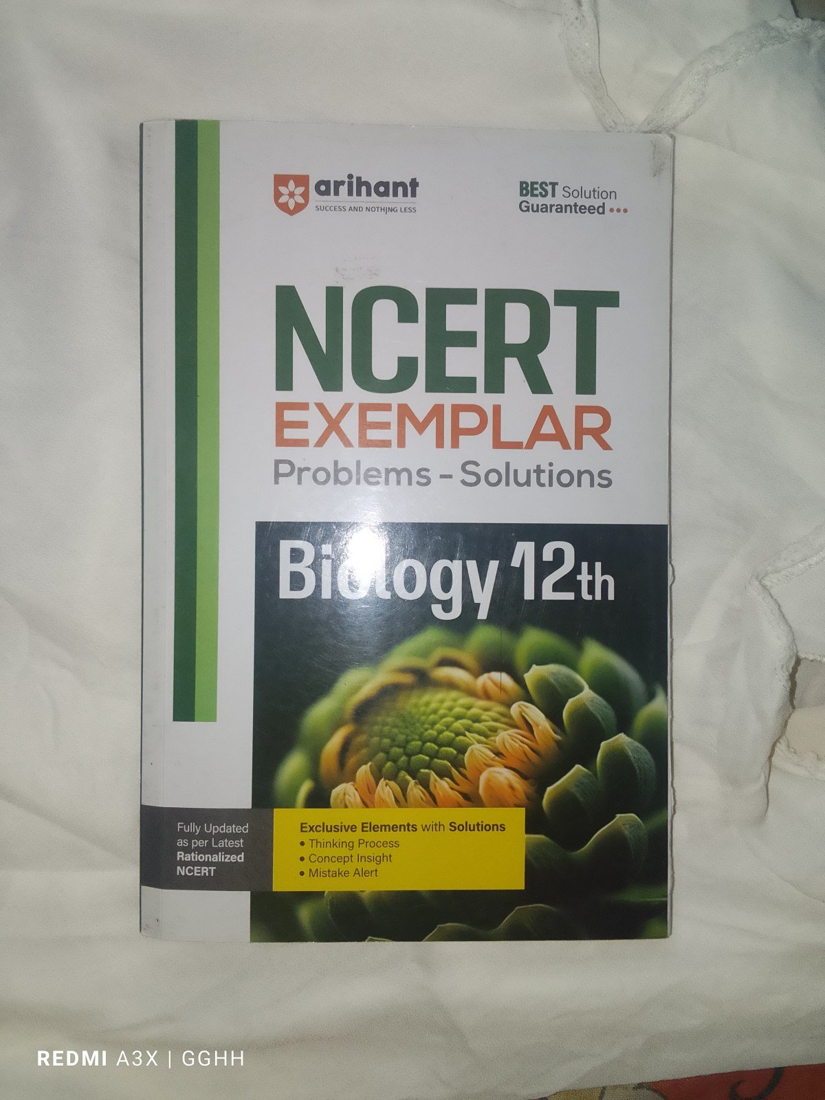 Buy Second Hand NCERT exampler problems-solutions biology 12th in Siliguri - Bookaao