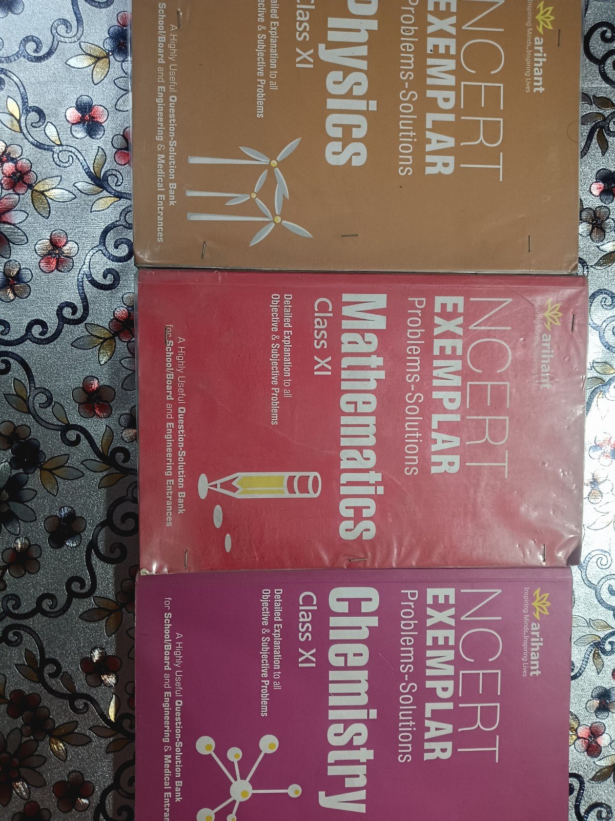 Ncert exemplar PCM set of 3 class 11 - Second Hand - Bookaao