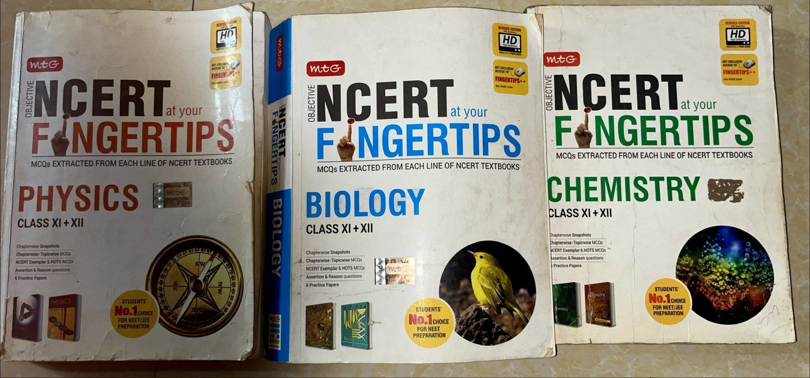 NCERT FINGERTIPS MTG ALL 3 audition - Second Hand - Bookaao