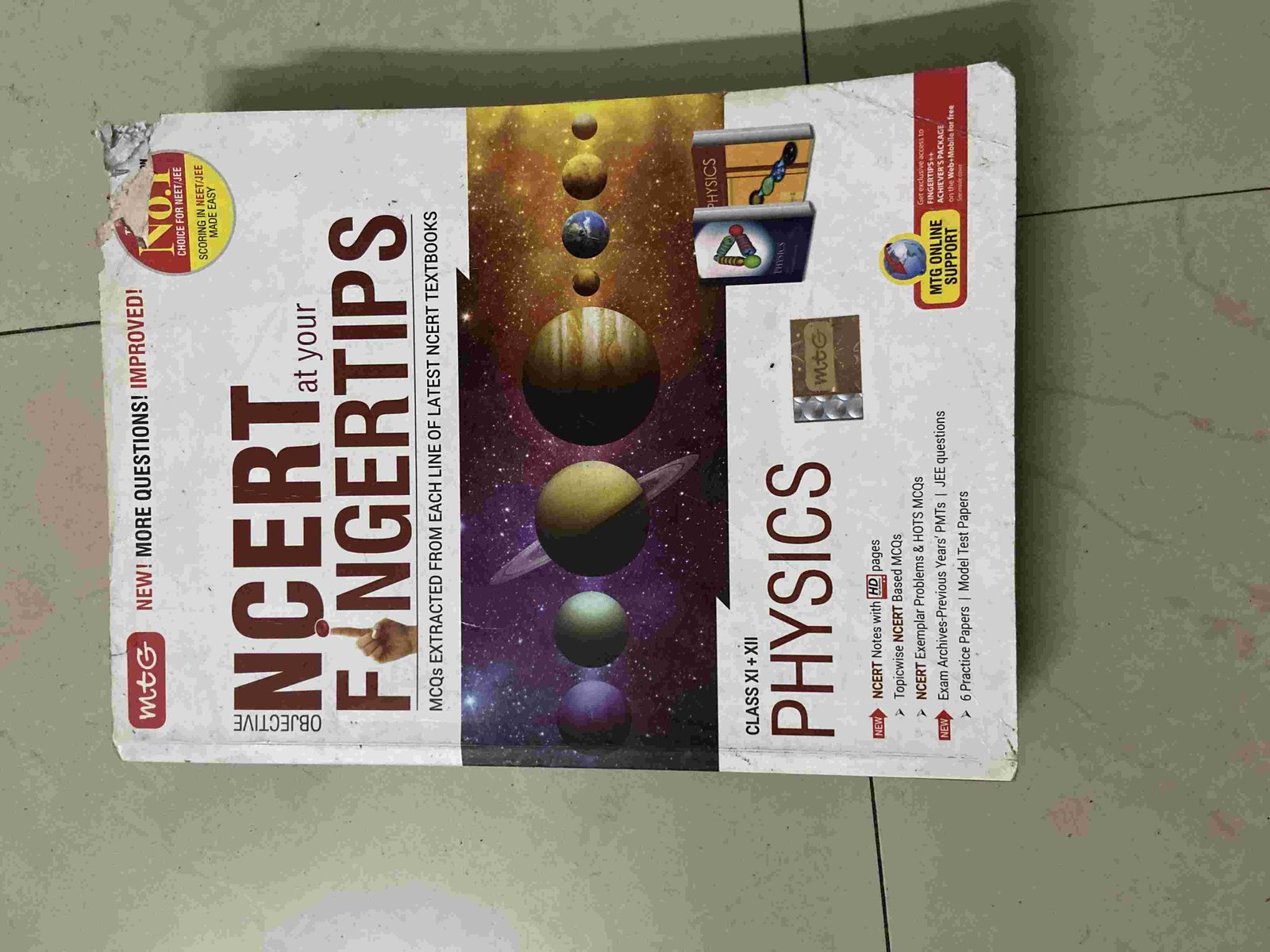 NCERT Fingertips physics - New Book - Bookaao