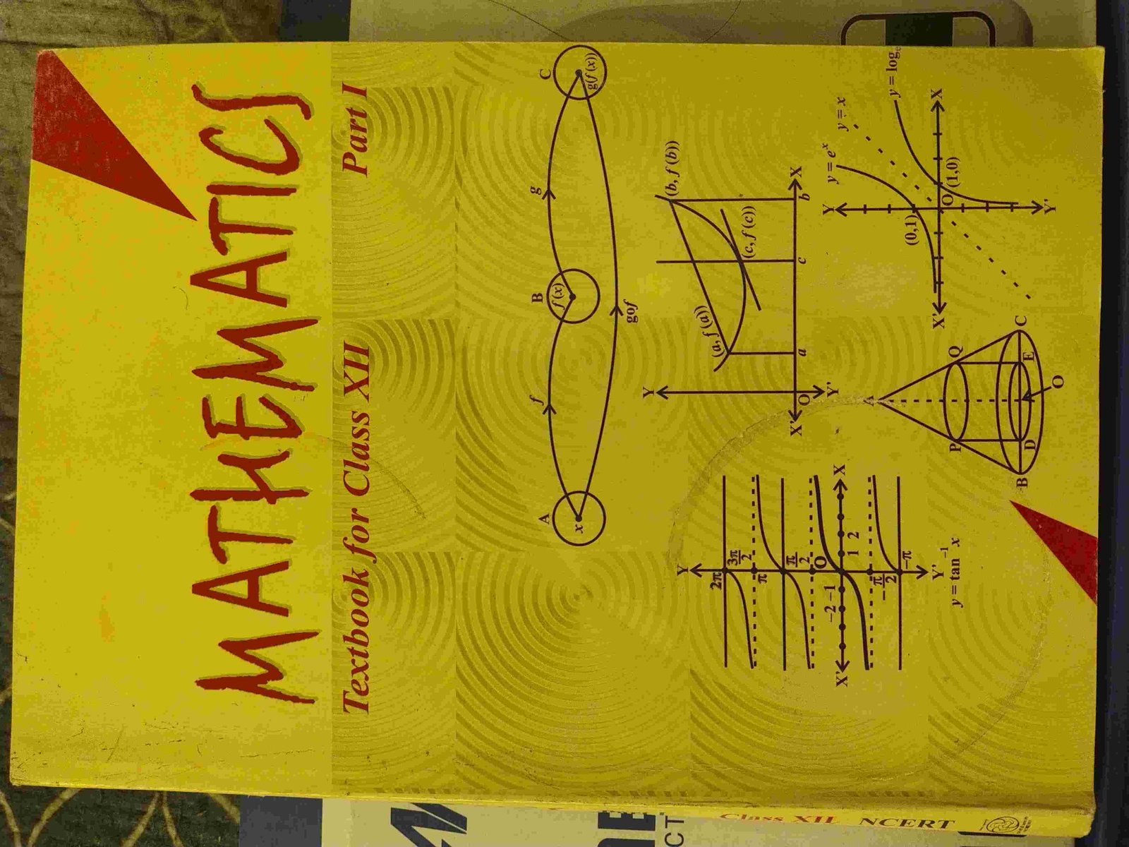 NCERT Mathematics Textbook for Class XII - Part I - Second Hand - Bookaao