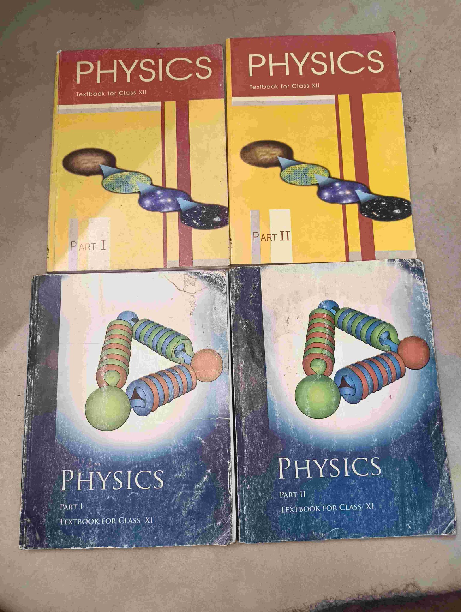 NCERT Physics Class 11 & 12 Complete Set - Second Hand - Bookaao