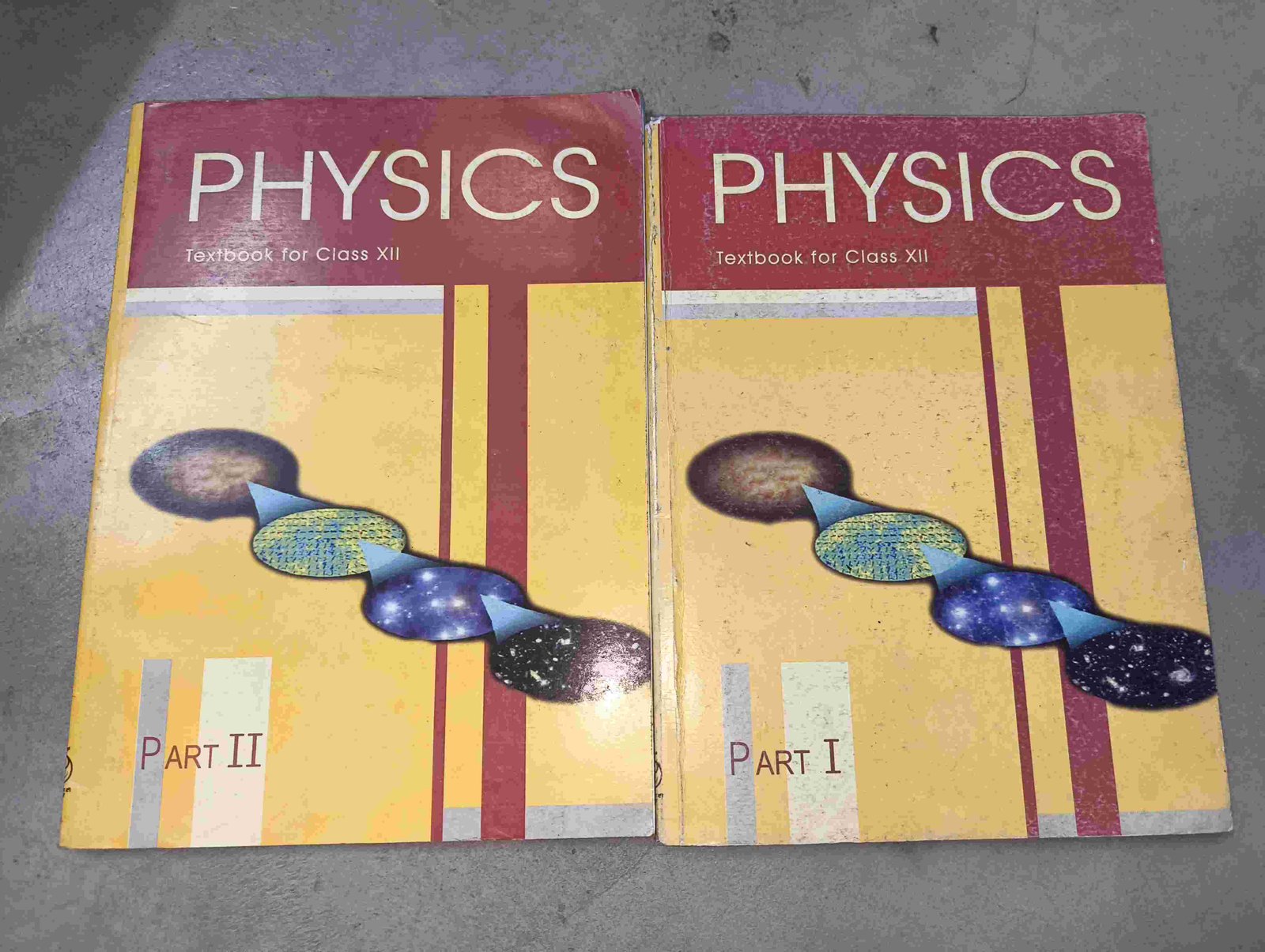 NCERT Physics Class 12 Part I & II - Second Hand - Bookaao