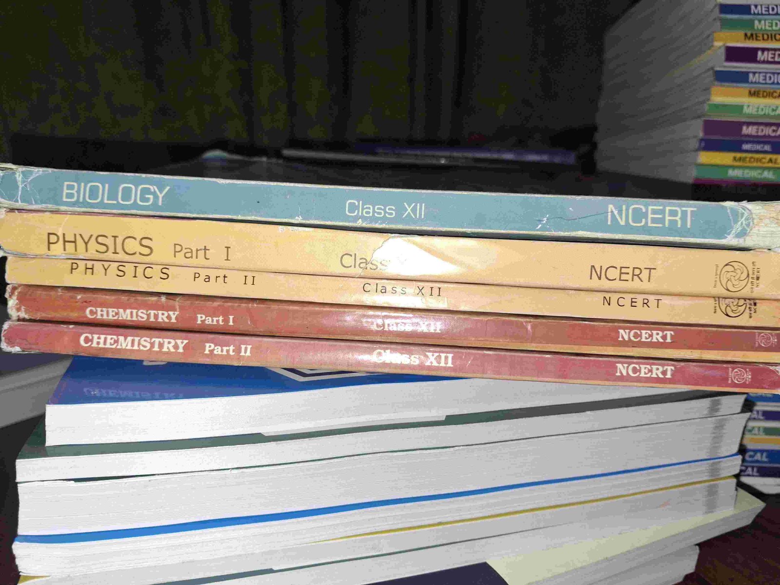NCERT Textbooks (Physics, Chemistry & Biology) 12th - Second Hand - Bookaao