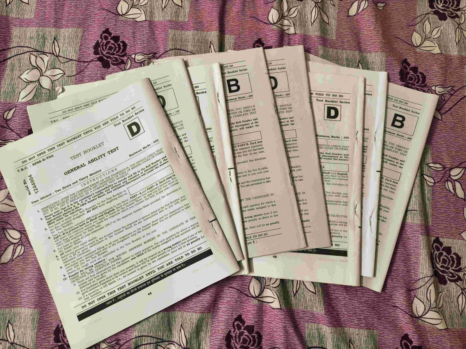 NDA MATHS AND GAT PREVIOUS PAPERS - Second Hand - Bookaao